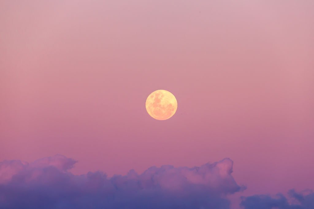 Phông nền mặt trăng đẹp