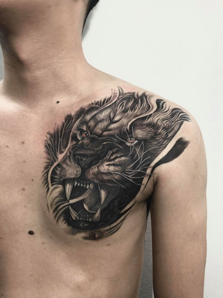 Ghim của Scotty Anderson trên Tiger tattoo | Hình xăm, Ý tưởng hình xăm, Hình  xăm mực