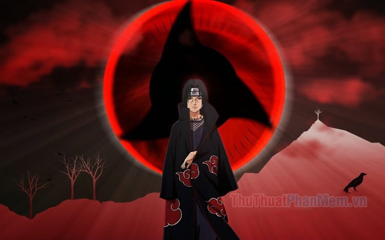 Bức tranh nghệ thuật tuyệt vời của Itachi