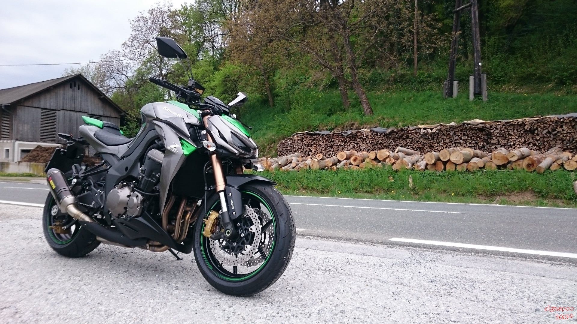 Bức tranh đẹp về xe Moto