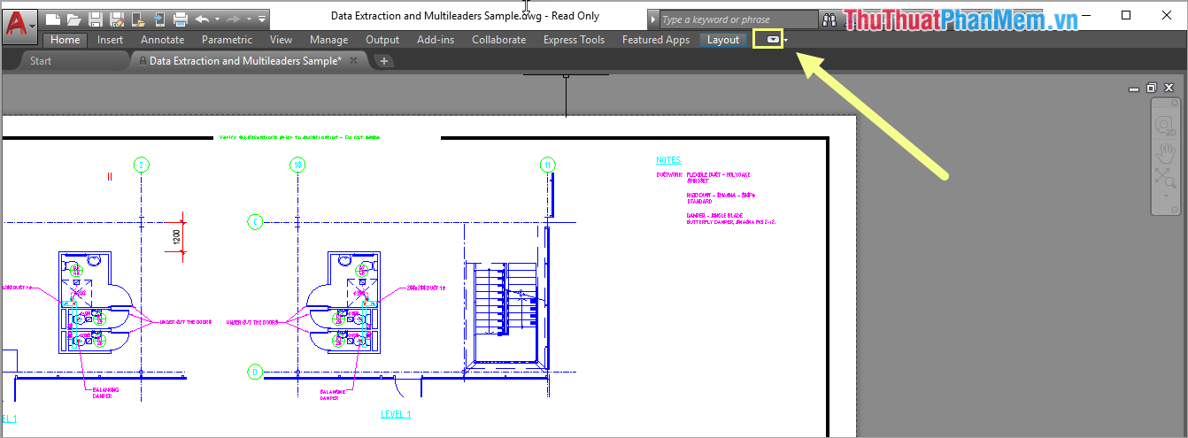 Làm thế nào để hiển thị lại thanh công cụ trong AutoCAD khi bị mất