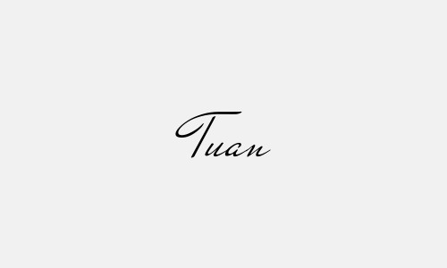 Chữ ký tinh tế tên Tuấn - Top mẫu chữ ký đẹp nhất
