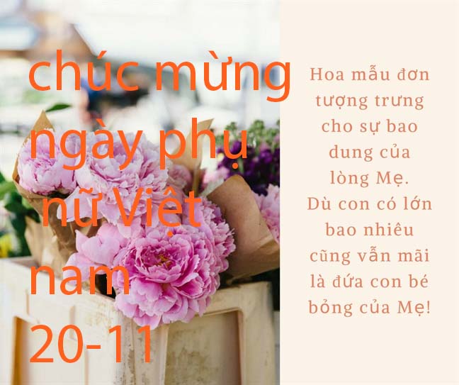 Bộ sưu tập hình ảnh đẹp nhất ngày 20/10