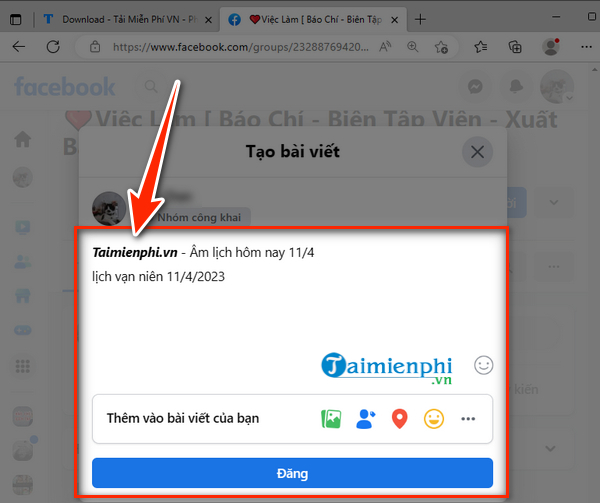 Hướng dẫn viết chữ in đậm, nghiêng trên Facebook, Zalo