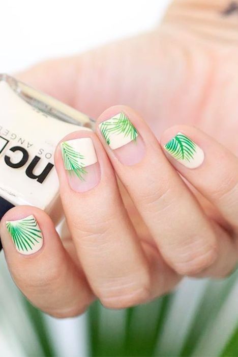 100+ Mẫu Nail Xanh Lá Tinh Tế