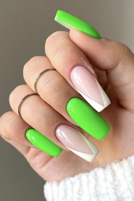 100+ Mẫu Nail Xanh Lá Tinh Tế