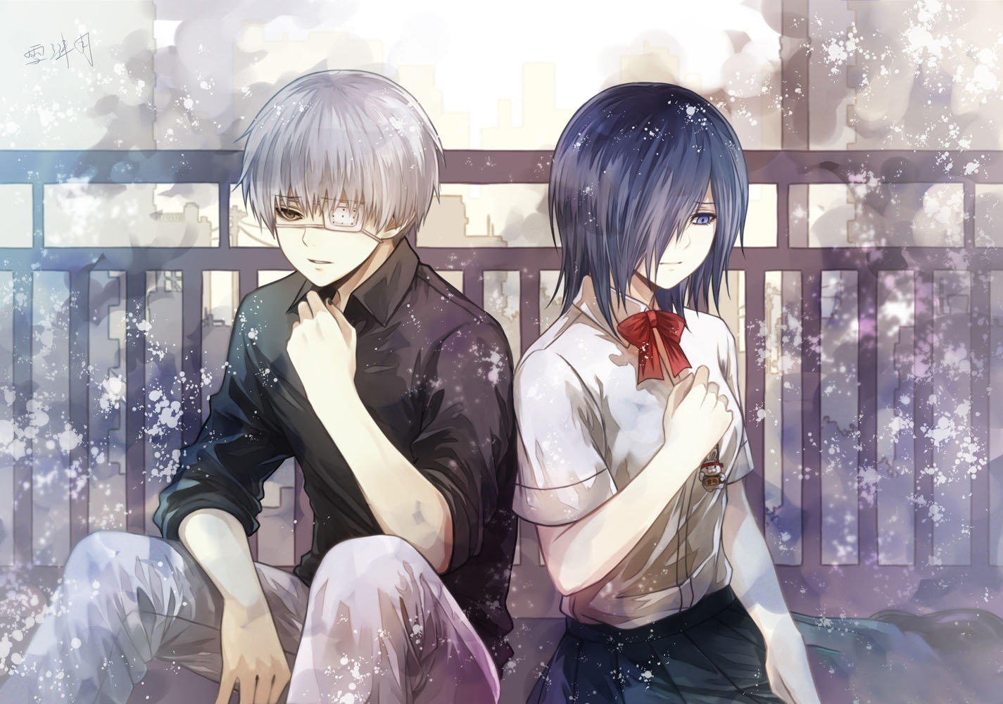 Nét đẹp tuyệt vời của Tokyo Ghoul qua góc ảnh tinh tế