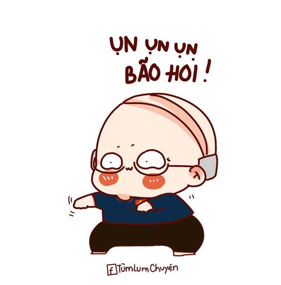 Hình chibi đội tuyển Việt Nam cực kỳ dễ thương