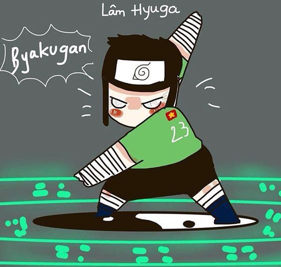 Hình chibi đội tuyển Việt Nam cực kỳ dễ thương