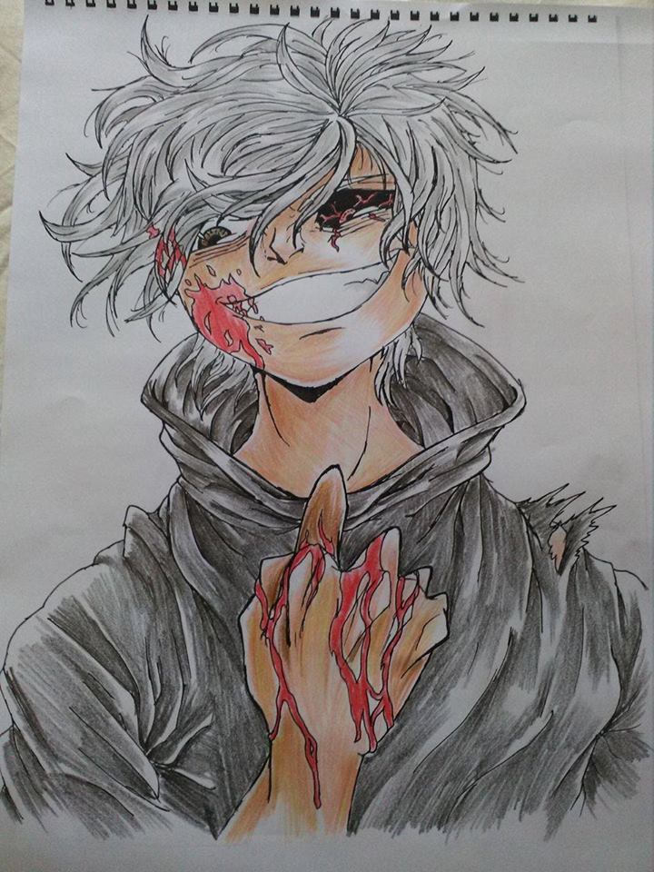 Nét đẹp tuyệt vời của Tokyo Ghoul qua góc ảnh tinh tế