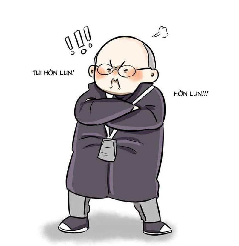 Hình chibi đội tuyển Việt Nam cực kỳ dễ thương