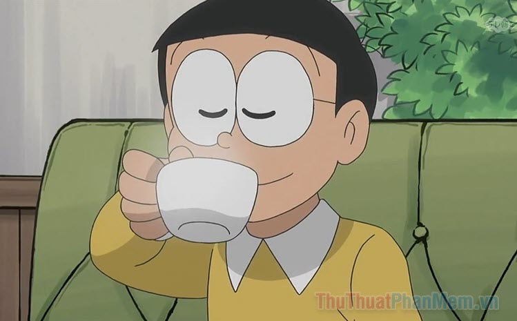 Hình ảnh Nobita trong anime hút mắt