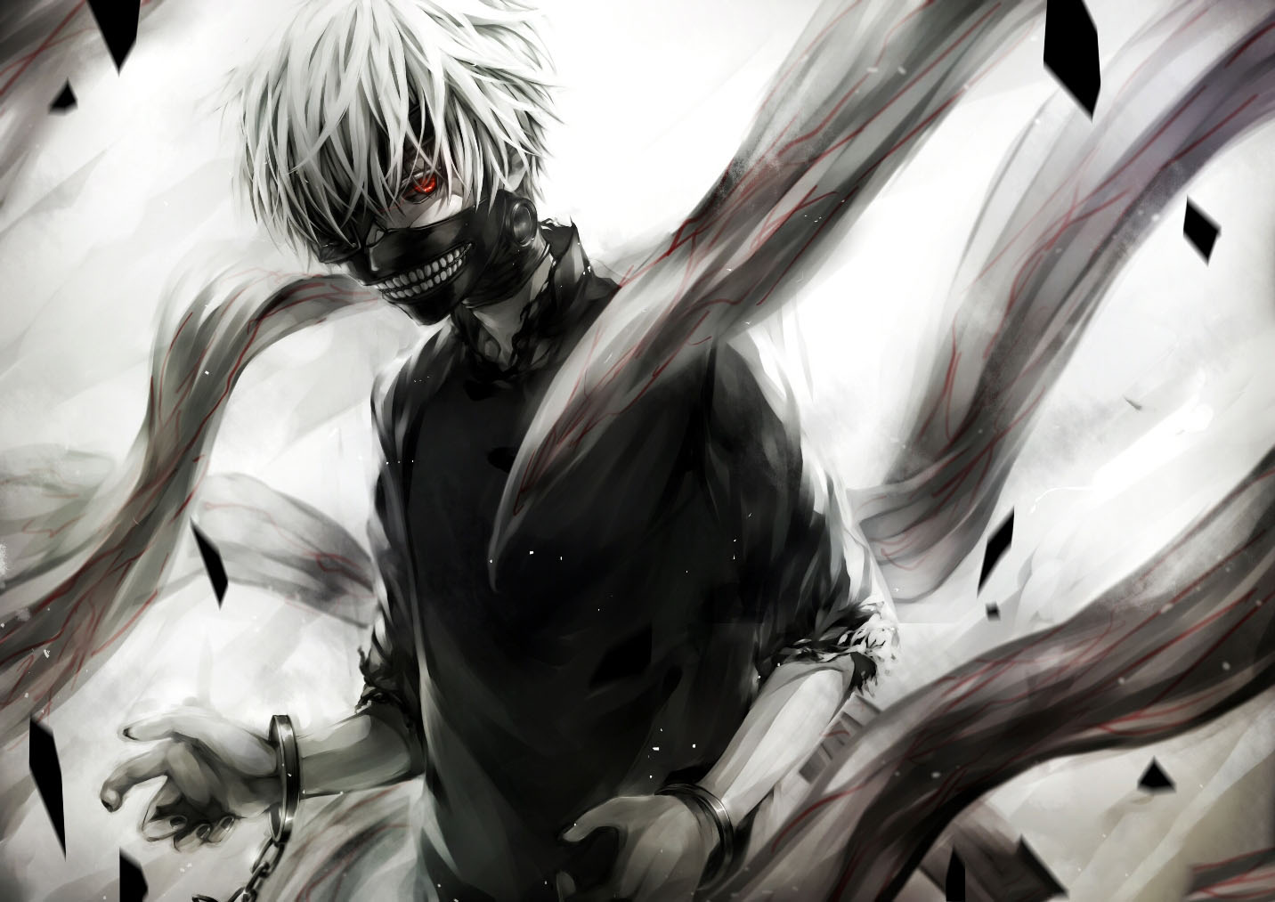 Nét đẹp tuyệt vời của Tokyo Ghoul qua góc ảnh tinh tế