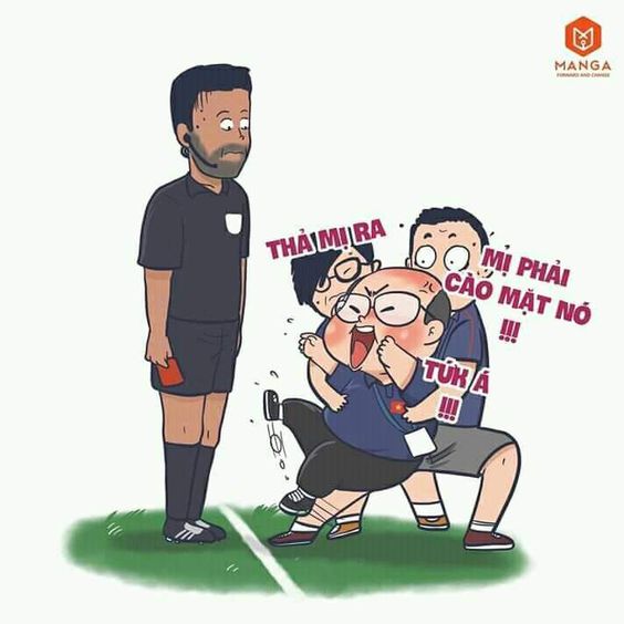 Hình chibi đội tuyển Việt Nam cực kỳ dễ thương