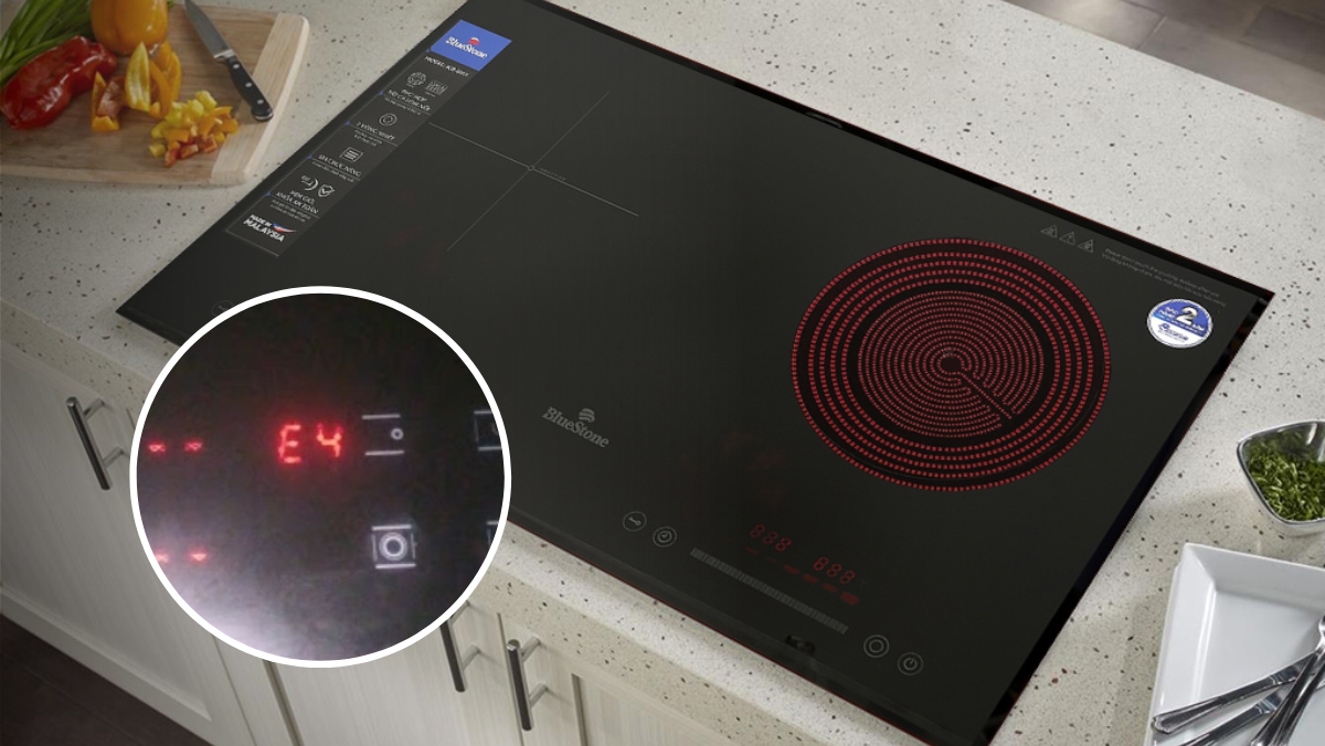 Guide to Easily Fix E4 Error on Induction Cooktop at Home