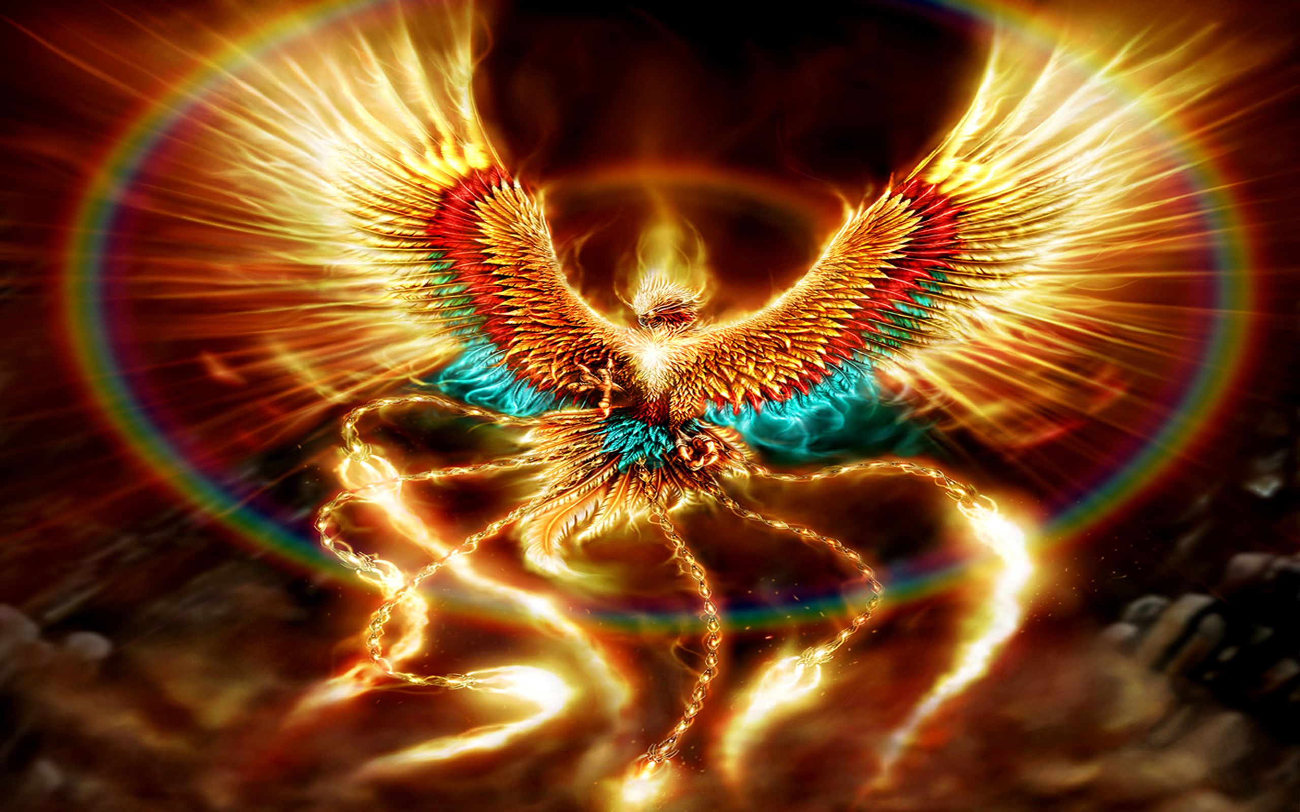 Stunning Imagery of the Phoenix of Fire