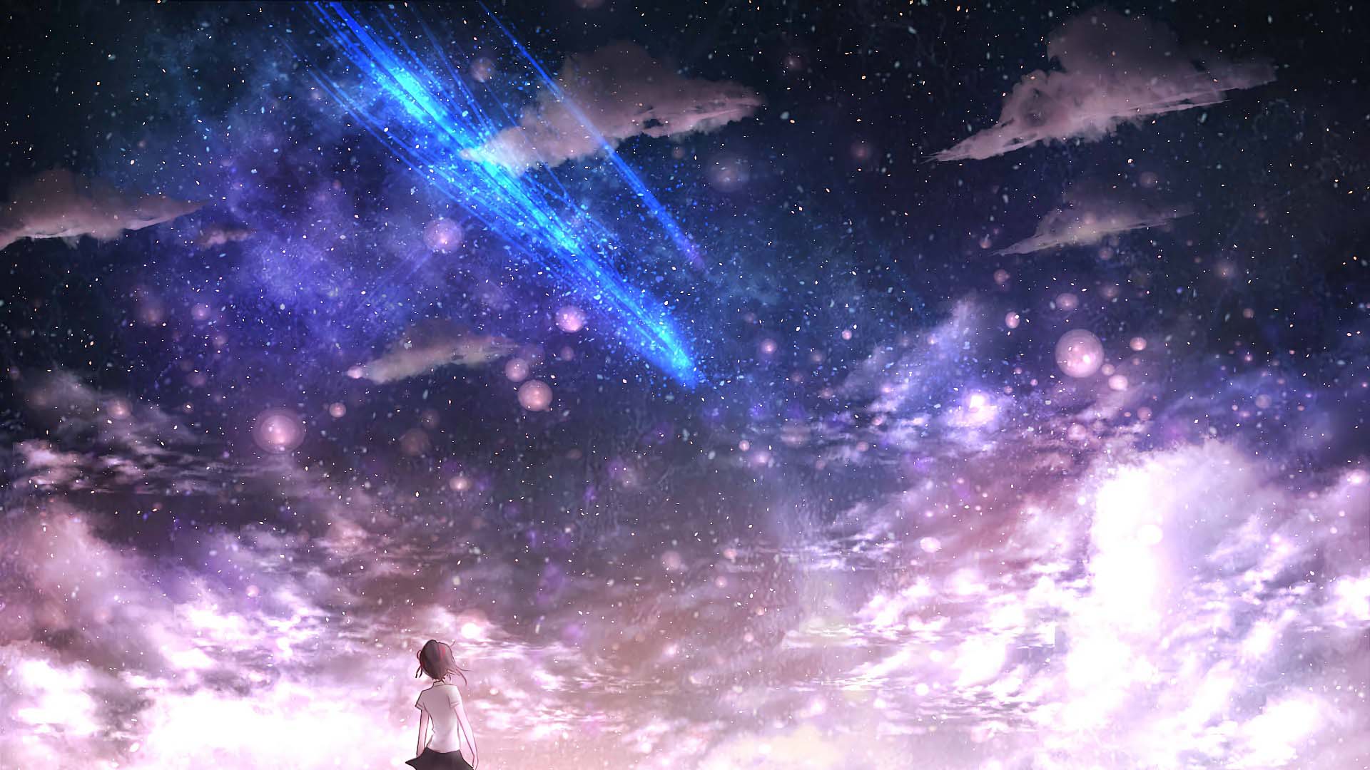 Embark on a cosmic journey with 50+ Anime Galaxy wonders