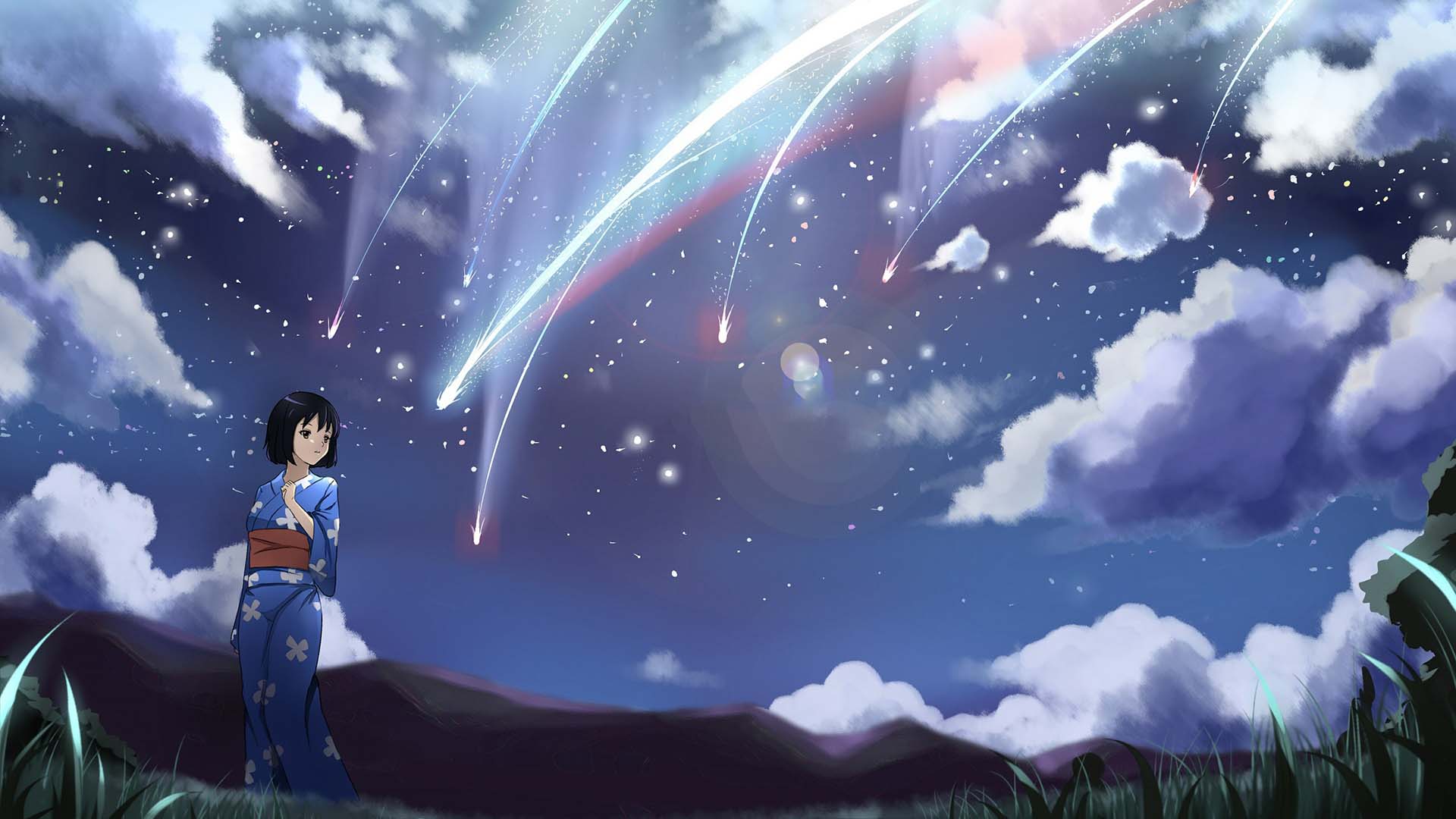 Embark on a cosmic journey with 50+ Anime Galaxy wonders