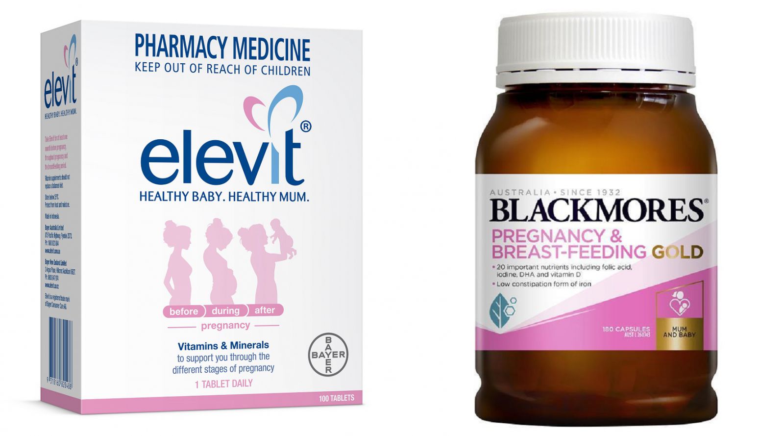 Choosing Between Elevit and Blackmores for a Healthier Pregnancy