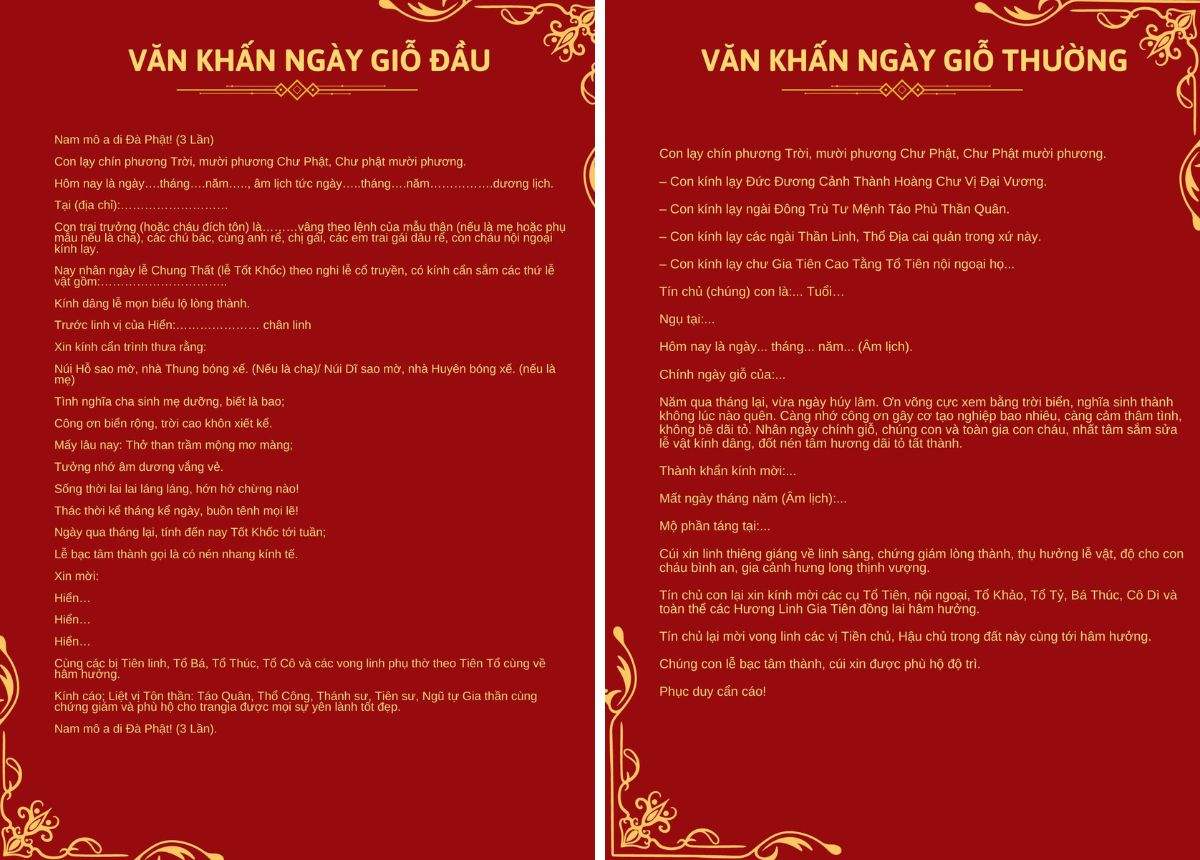 Văn khấn ngày giỗ thường chị gái