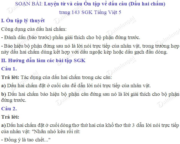 Tập làm văn lớp 5 trang 143 - Luyện tập làm biên bản cuộc họp hiệu quả