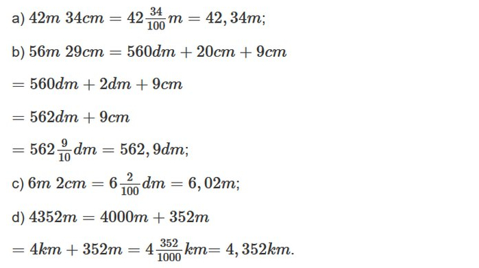 Toán lớp 5 trang 47 bài 1, 2, 3, 4: Giải bài tập chi tiết và dễ hiểu