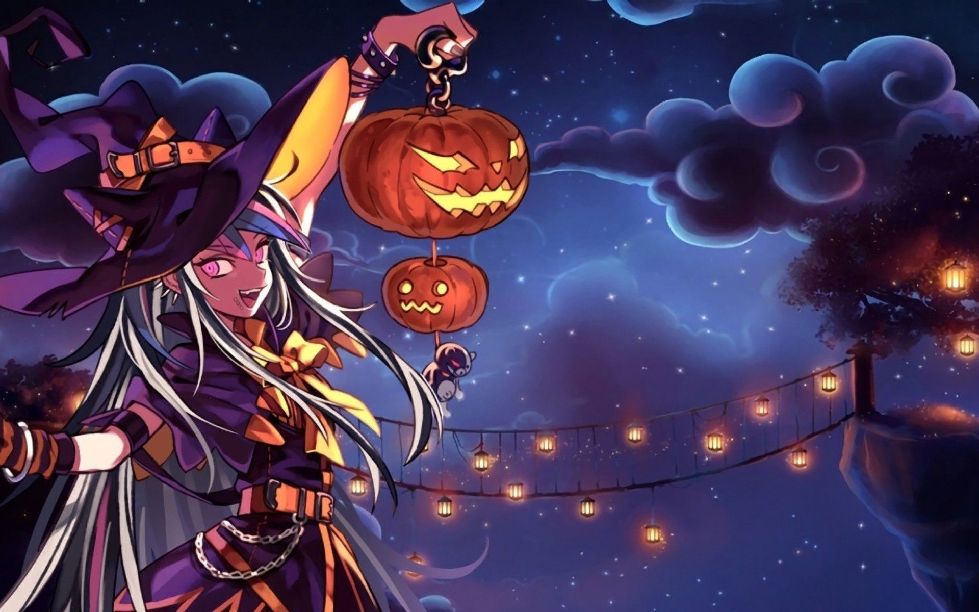 Hình nền phù thủy Halloween - Hình Nền Đẹp