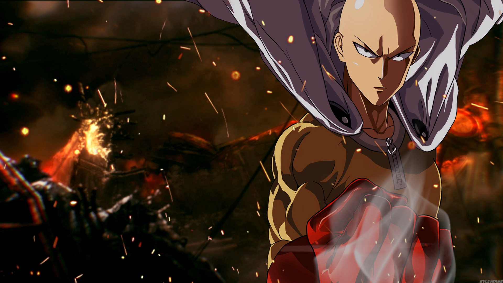 Saitama Illustration One-Punch Man 4 Art Wallpaper, HD Artist 4K  Wallpapers, Images and Background - Wallpapers Den