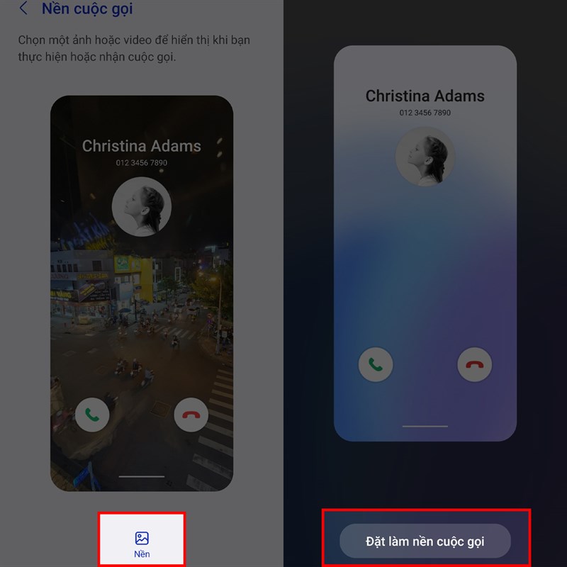 Bí quyết đặt hình nền cuộc gọi cho từng cá nhân trên Samsung sử dụng One UI 5.0