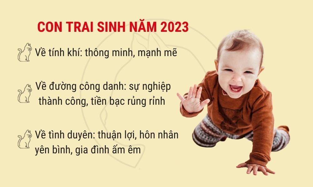 Năm 2023 là thời điểm lý tưởng để chào đón em bé