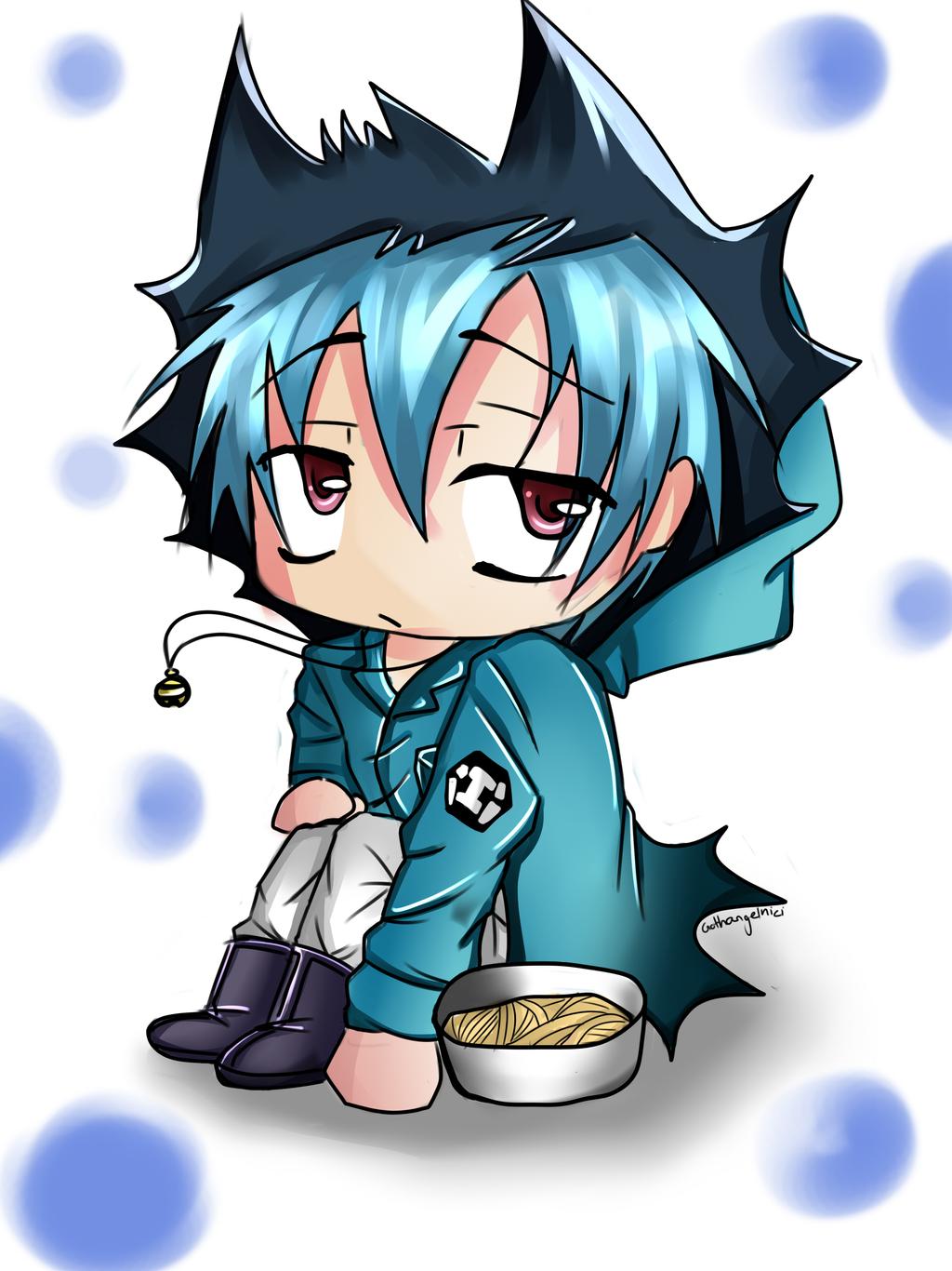 Captivating Illustrations of Adorable Chibi Anime Boys