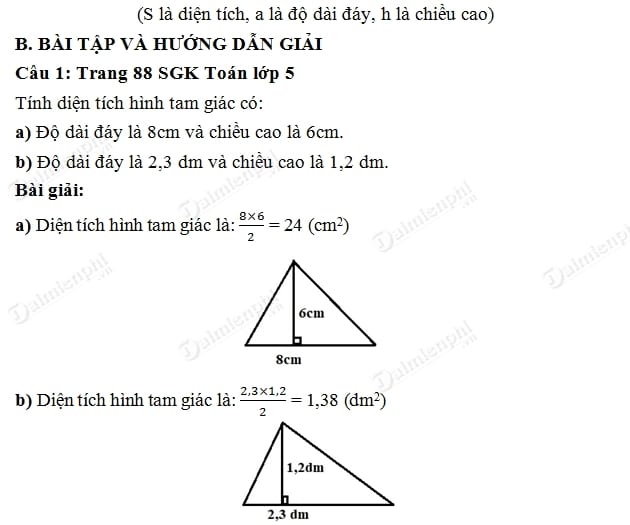 Toán Lớp 5 Trang 87 88: Hướng Dẫn Ôn Tập và Bài Giải Chi Tiết