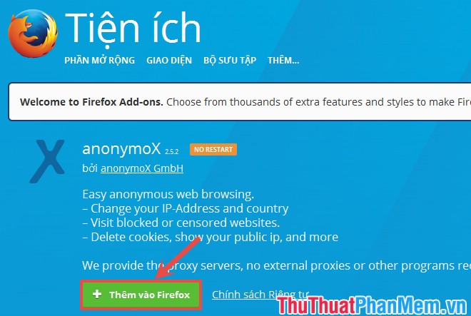 Unlocking Blocked Websites with AnonymoX on Firefox