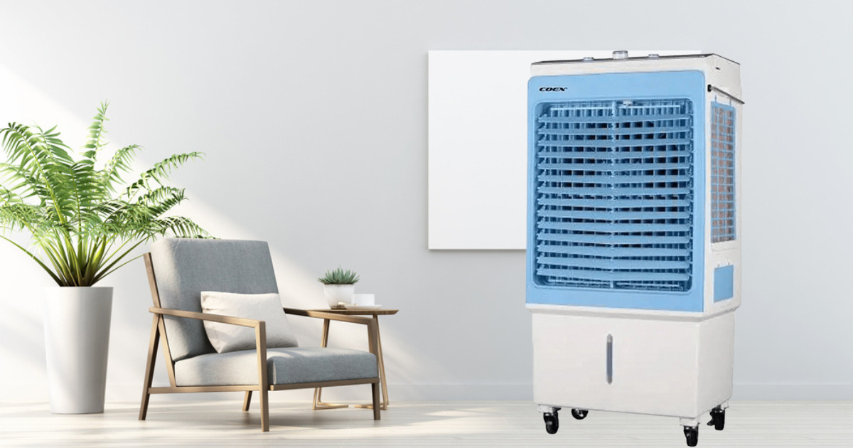 Is it advisable to use an air cooler fan for newborns?