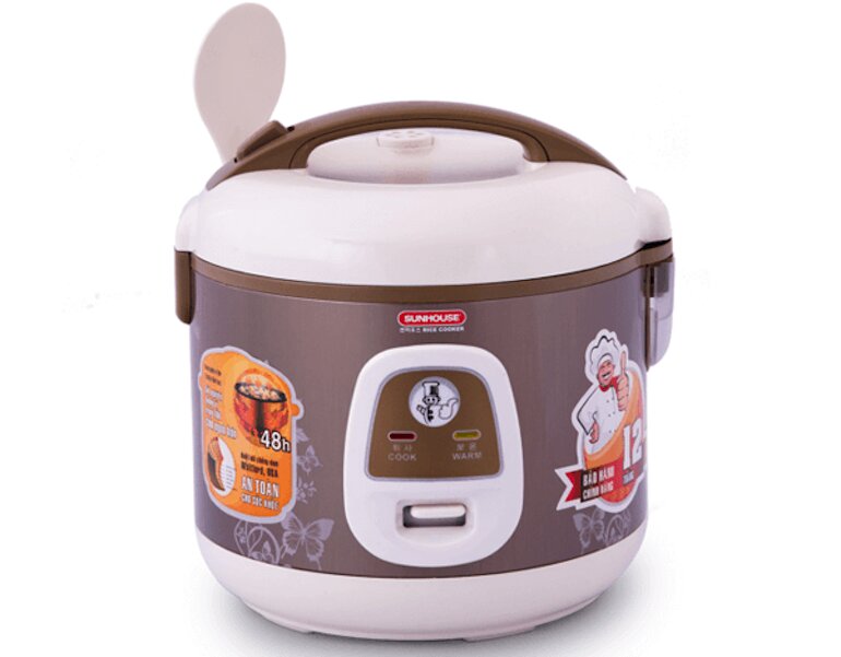 In-Depth Review of Sunhouse SHD8216 Electric Rice Cooker | Mytour.vn