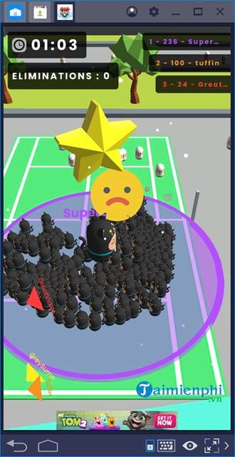 Playing Popular Wars On Pc With Bluestacks