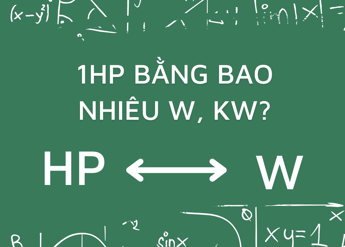 Công suất 1 ngựa bằng bao nhiêu W? Tìm hiểu và chuyển đổi chi tiết