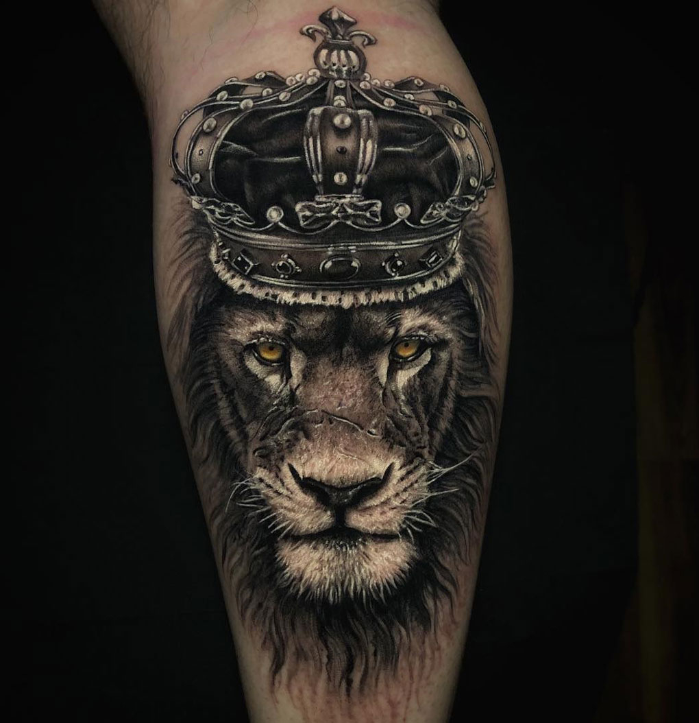 Lion tattoo by Edward Best | Post 27927