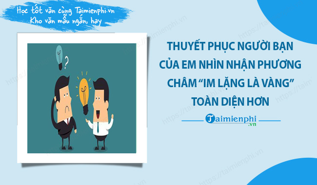 Im Lặng Là Vàng Nghị Luận: Sự Tinh Tế Trong Giao Tiếp Và Cuộc Sống