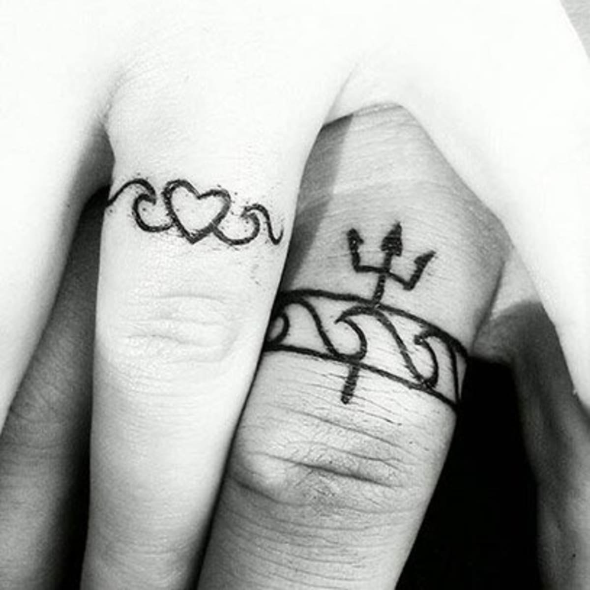 20 Unique Couple Tattoos For All The Lovers Out There! | Couple tattoos  unique, Matching tattoos, Matching couple tattoos