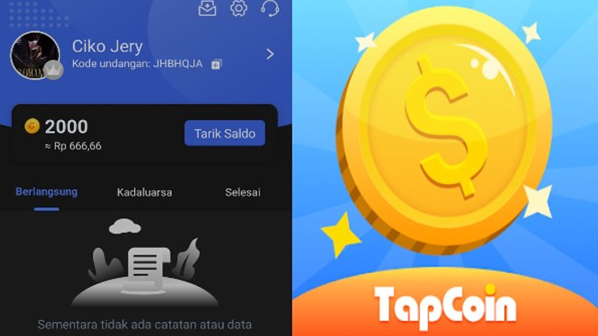 Download Tap Coin The App for Earning Money Online on PC Android