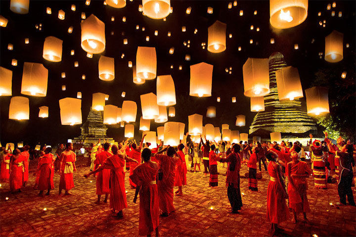 Lễ Hội Krathong: Khám Phá Nét Đẹp Lung Linh Của Lễ Hội Hoa Đăng Thái Lan