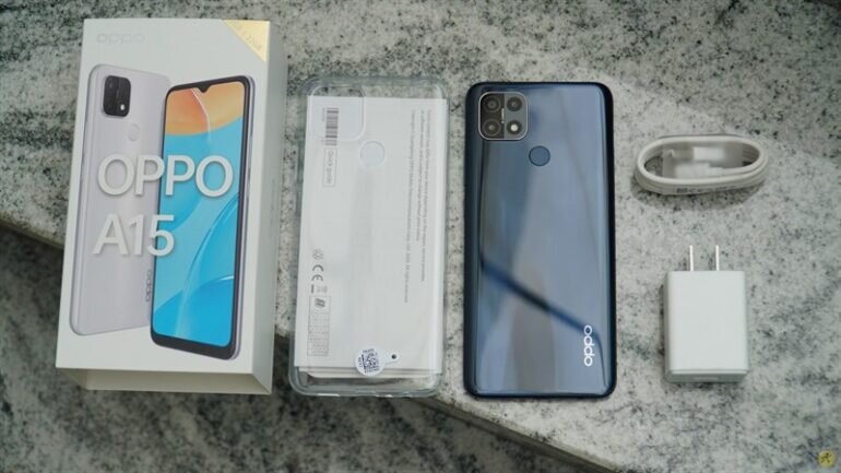 Giá bán OPPO A15 hiện nay