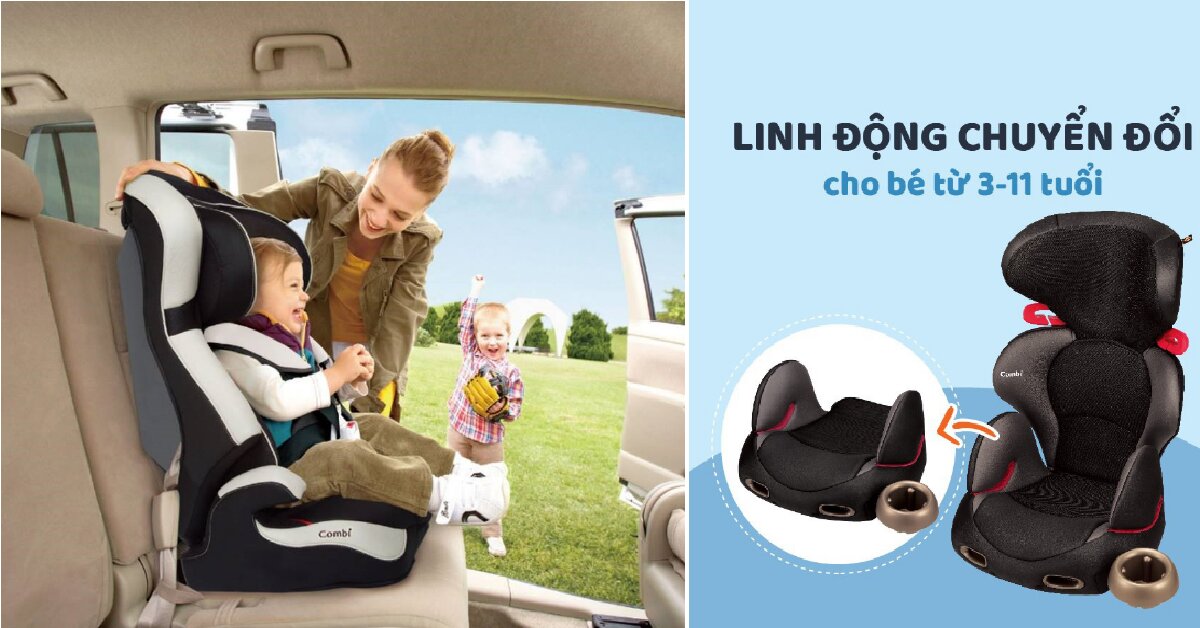 Combi booster car outlet seat