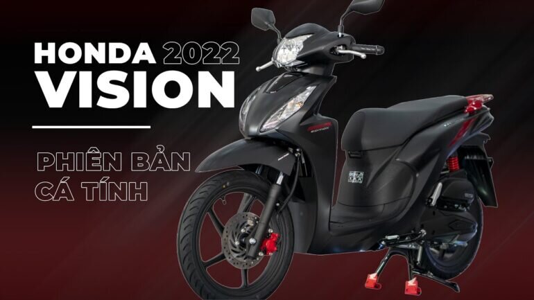 Xe tay ga Vision 2022 có bao nhiêu lựa chọn màu sắc?