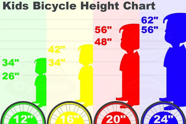 12 inch bike age clearance group