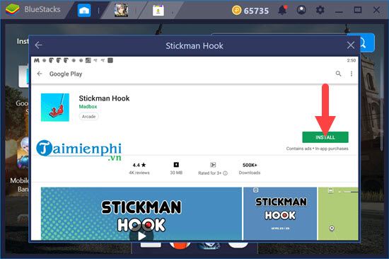 Download Stickman Hook Rope android on PC