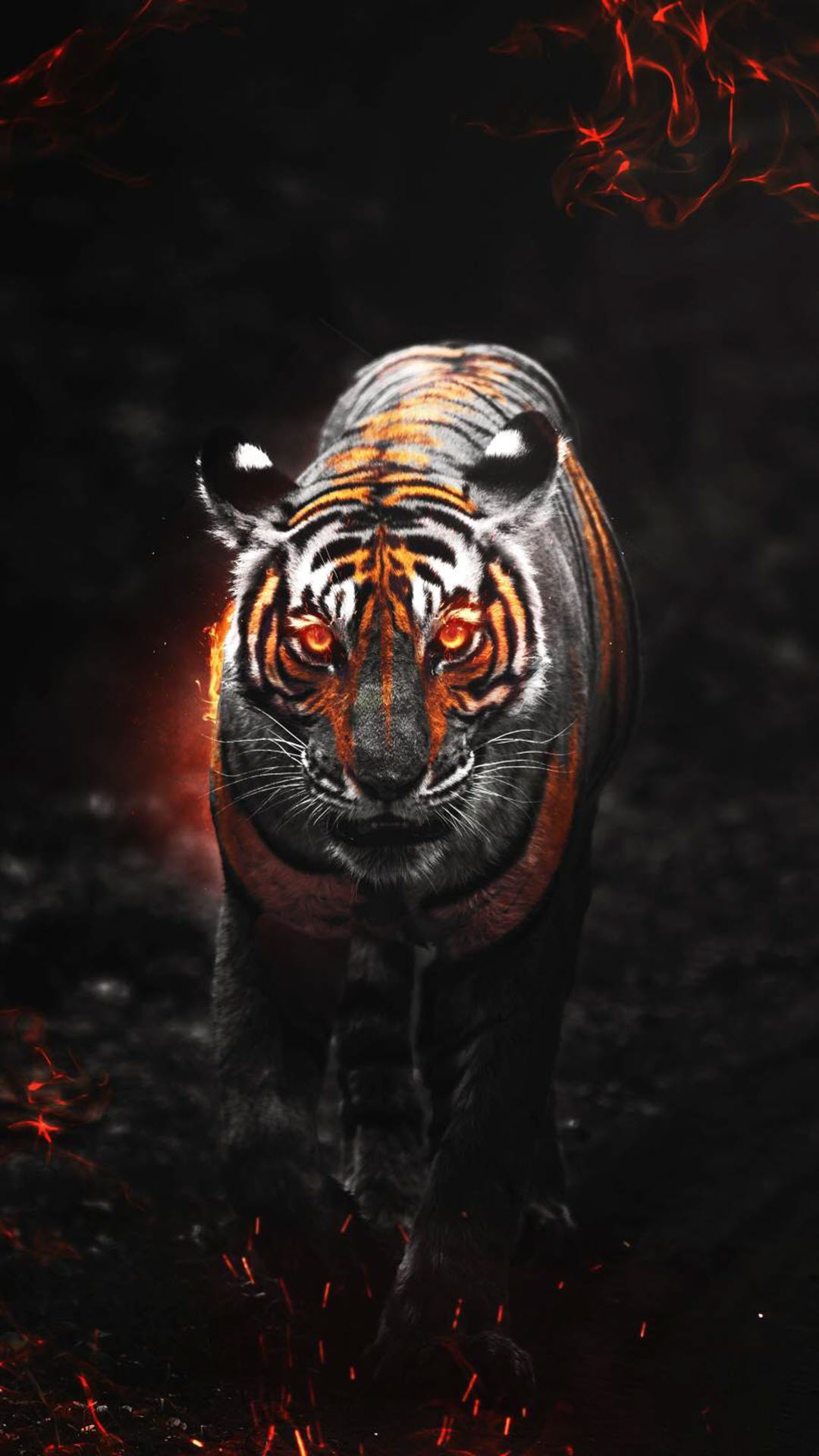 Explore the most captivating 3D tiger wallpapers for your phone