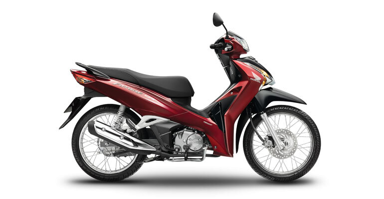 Danh sách các mẫu xe máy số mới nhất của Honda trong năm 2022