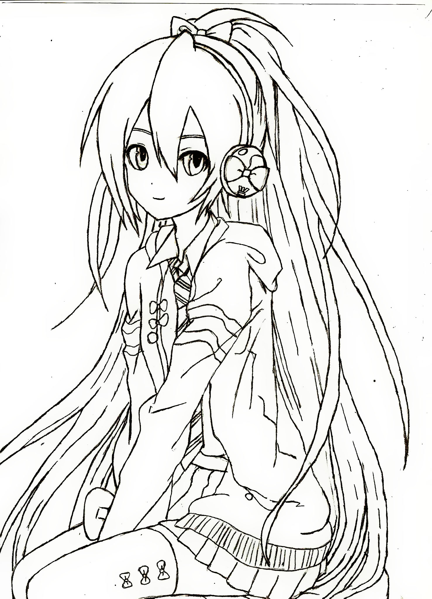 The most beautiful coloring of anime-style